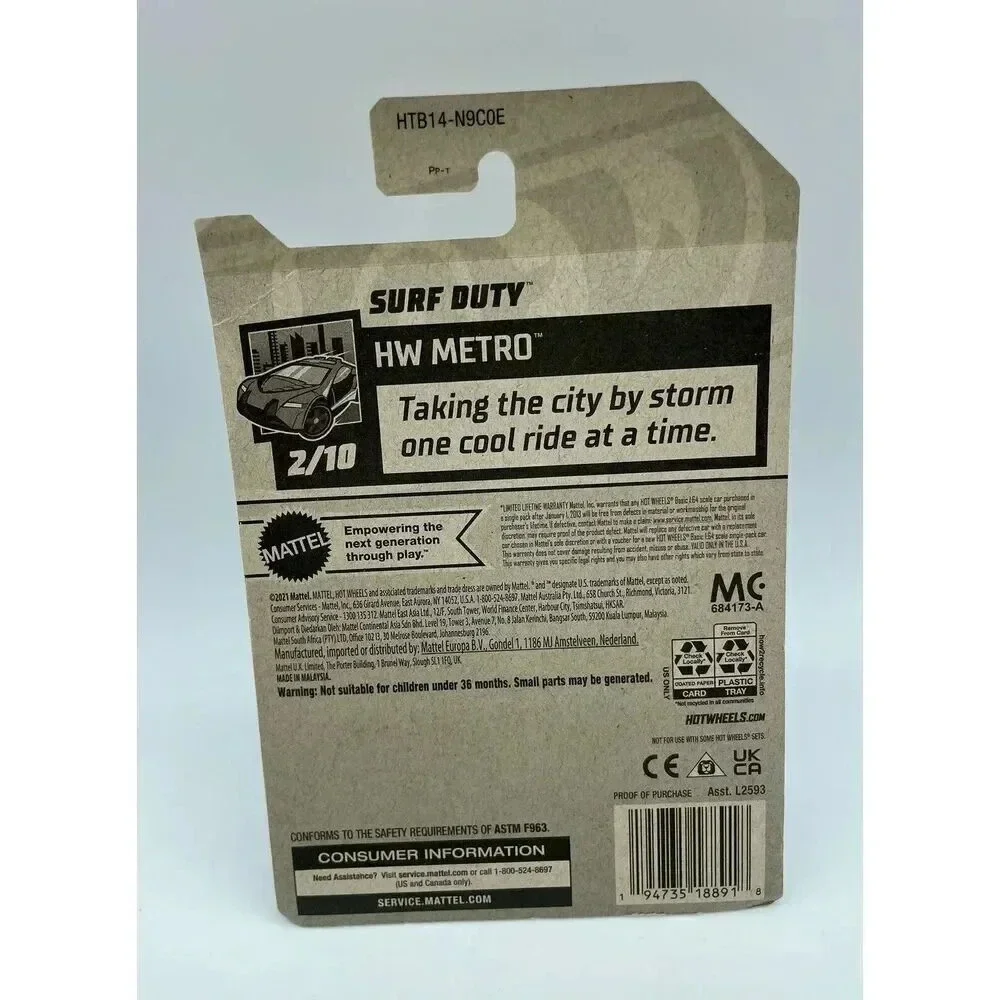 Hot Wheels | Toys | Hot Wheels Lets Race 224 Mainlinee Case Hw Metro ...